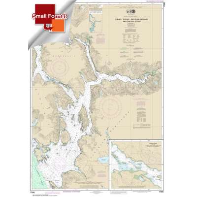 HISTORICAL NOAA Chart 17385: Ernest Sound-Eastern Passage and Zimovia Strait;Zimovia Strait