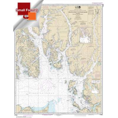 HISTORICAL NOAA Chart 17420: Hecate Strait to Etolin Island: including Behm and Portland Canals