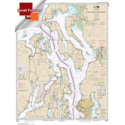 NOAA Chart 18441: Puget Sound-northern part