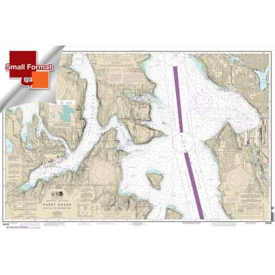 NOAA Chart 18449: Puget Sound-Seattle to Bremerton