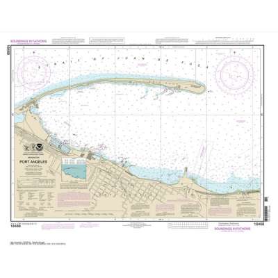HISTORICAL NOAA Chart 18468: Port Angeles