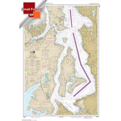 HISTORICAL NOAA Chart 18474: Puget Sound-Shilshole Bay to Commencement Bay