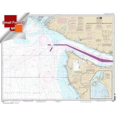 NOAA Chart 18480: Approaches to Strait of Juan de Fuca Destruction lsland to Amphitrite Point