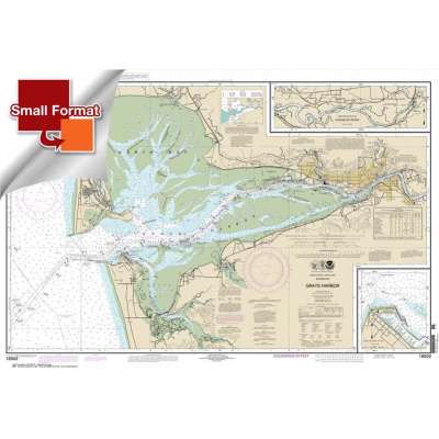 NOAA Chart 18502: Grays Harbor;Westhaven Cove