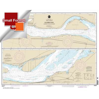 NOAA Chart 18537: Columbia River Alderdale to Blalock Islands