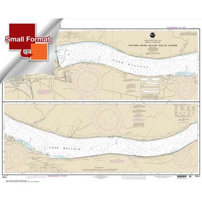 HISTORICAL NOAA Chart 18541: Columbia River-McNary Dam to Juniper