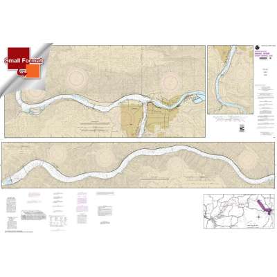 NOAA Chart 18548: Snake River-Lower Granite Lake FRANKLIN D. ROOSEVELT LAKE