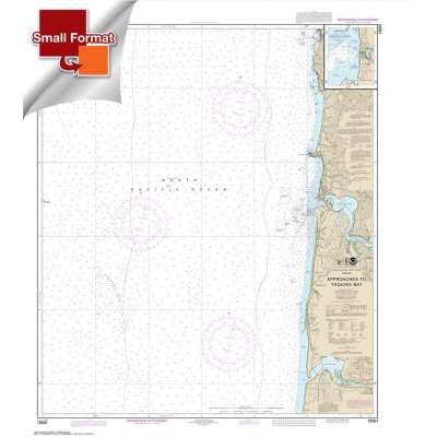 NOAA Chart 18561: Approaches to Yaquina Bay;Depoe Bay