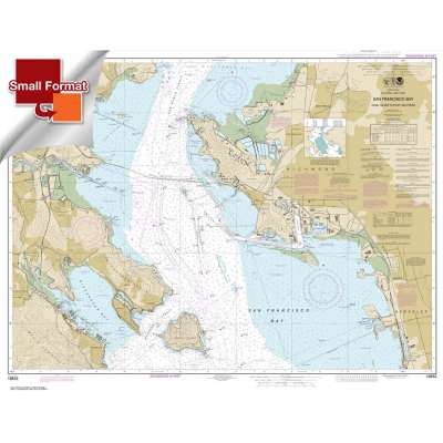 HISTORICAL NOAA Chart 18653: San Francisco Bay-Angel Island to Point San Pedro