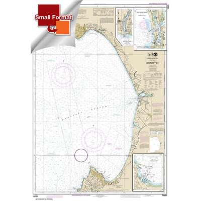 HISTORICAL NOAA Chart 18685: Monterey Bay;Monterey Harbor;Moss Landing Harbor;Santa Cruz Small Craft Harbor