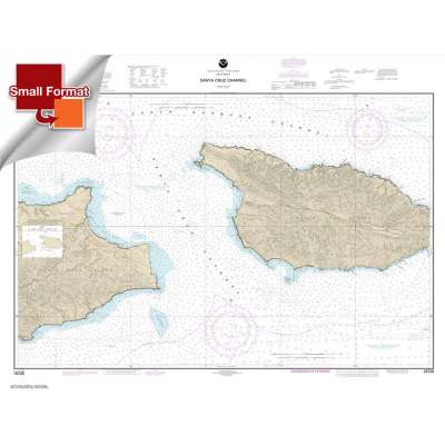 NOAA Chart 18728: Santa Cruz Channel