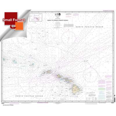 Pacific Coast NOAA Charts :NOAA Chart 19007: Hawai'i to French Frigate Shoals