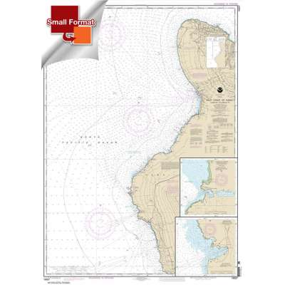 HISTORICAL NOAA Chart 19327: West Coast of Hawai'i Cook Point to Upolu Point;Keauhou Bay;Honokohau Harbor