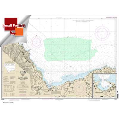 HISTORICAL NOAA Chart 19342: Kahului Harbor and approaches;Kahului Harbor