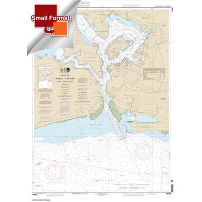 NOAA Chart 19366: Pearl Harbor O'ahu South Coast