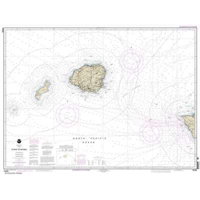 HISTORICAL NOAA Chart 19380: O'ahu to Ni'ihau