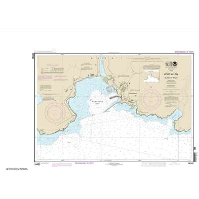NOAA Chart 19382: Port Allen Island of Kaua'i