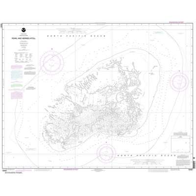 HISTORICAL NOAA Chart 19461: Pearl and Hermes Atoll