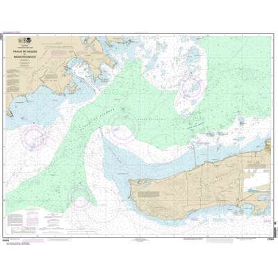 NOAA Chart 25664: Pasaje de Vieques and Radas Roosevelt