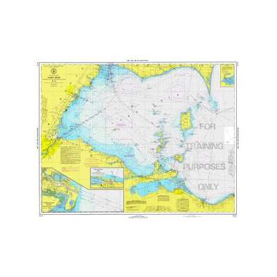 NOAA Training Chart: 39TR Great Lakes, West End Of Lake Erie