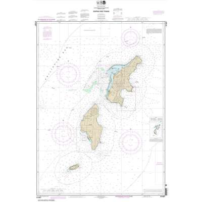 NOAA Chart 81067: Commonwealth of the Northern Mariana Islands Saipan and Tinian