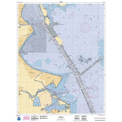 HISTORICAL NOAA Chart 11327: Upper Galveston Bay-Houston Ship Channel-Dollar Pt. to Atkinson