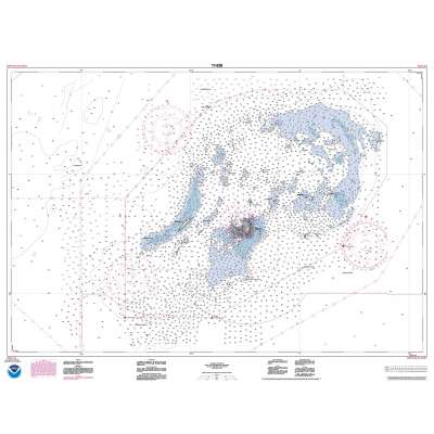 HISTORICAL NOAA Chart 11438: Dry Tortugas;Tortugas Harbor