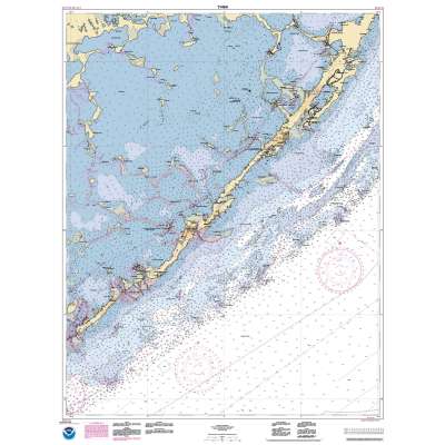 HISTORICAL NOAA Chart 11464: Intracoastal Waterway Blackwater Sound To Matecumbe