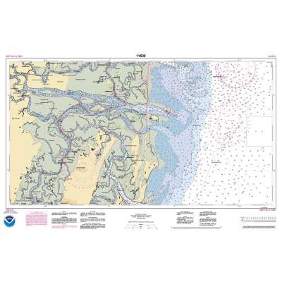 HISTORICAL NOAA Chart 11508: Altamaha Sound