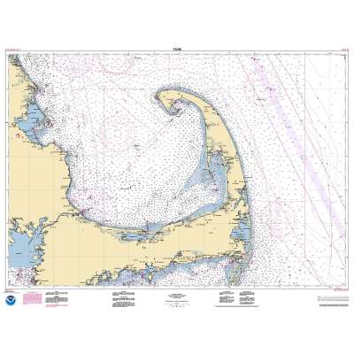 HISTORICAL NOAA Chart 13246: Cape Cod Bay
