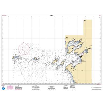 HISTORICAL NOAA Chart 14802: Clayton to False Ducks ls.