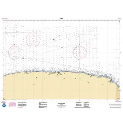 HISTORICAL NOAA Chart 14805: Long Pond to Thirtymile Point;Point Breeze Harbor