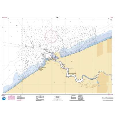 HISTORICAL NOAA Chart 14841: Lorain Harbor