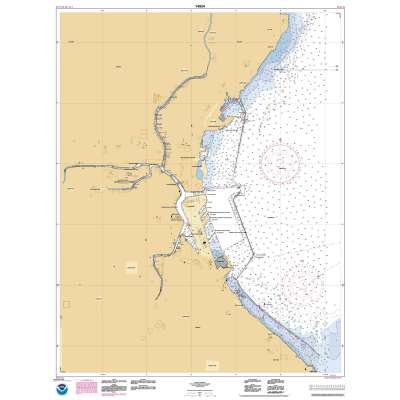 HISTORICAL NOAA Chart 14924: Milwaukee Harbor