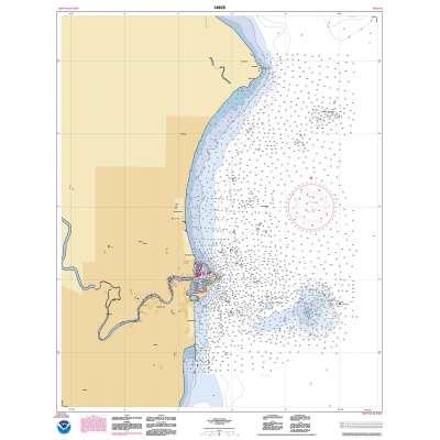 HISTORICAL NOAA Chart 14925: Racine Harbor