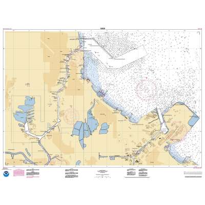 HISTORICAL NOAA Chart 14929: Calumet: Indiana and Buffington Harbors: and Lake Calumet