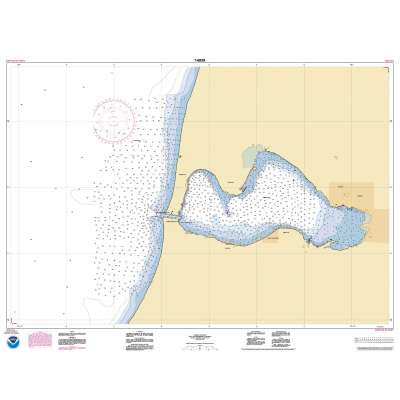 HISTORICAL NOAA Chart 14939: Portage Lake