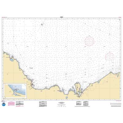 HISTORICAL NOAA Chart 14963: Grand Marais to Big Bay Point;Big Bay Harbor