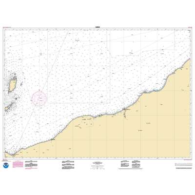 HISTORICAL NOAA Chart 14965: Redridge to Saxon Harbor;Ontonagon harbor;Black River Harbor;Saxon Harbor