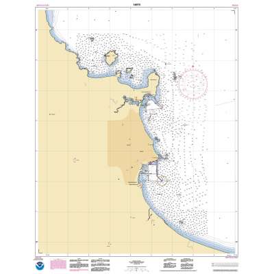 HISTORICAL NOAA Chart 14970: Marquette and Presque Isle Harbors