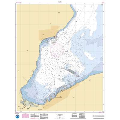 HISTORICAL NOAA Chart 14974: Ashland and Washburn harbors