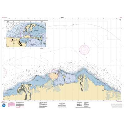 HISTORICAL NOAA Chart 16043: Barter Island and approaches;Bernard Harbor