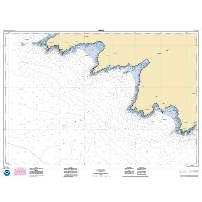 HISTORICAL NOAA Chart 16430: Attu Island Theodore Pt. to Cape Wrangell