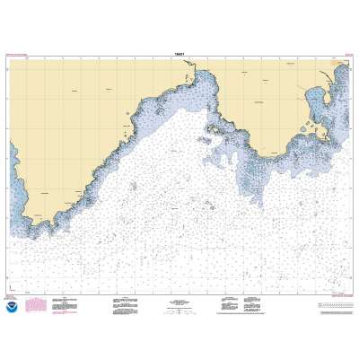 HISTORICAL NOAA Chart 16431: Temnac Bay