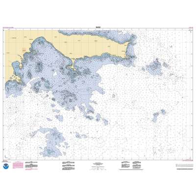HISTORICAL NOAA Chart 16432: Massacre Bay