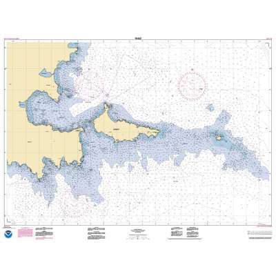 HISTORICAL NOAA Chart 16442: Kiska Harbor and Approaches