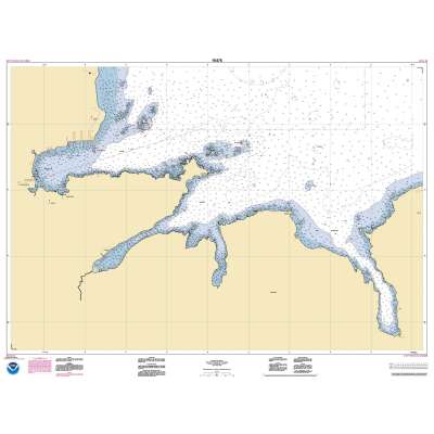 HISTORICAL NOAA Chart 16476: Sweeper Cove: Finger and Scabbard Bays