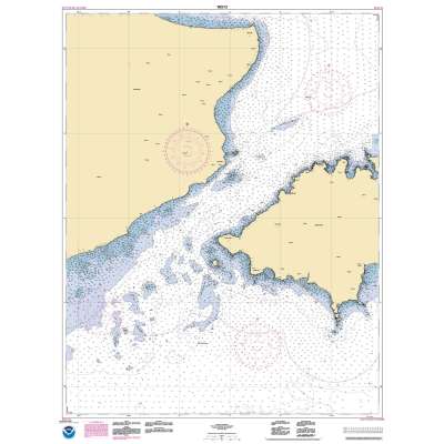 HISTORICAL NOAA Chart 16513: Unalaska Island Umnak Pass and approaches