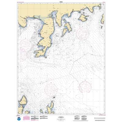 HISTORICAL NOAA Chart 16556: Chiachi Island to Nagai Island;Chiachi Islands Anchorage