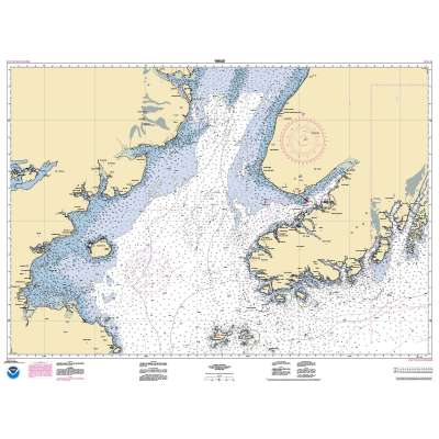 NOAA Chart 16640: Cook Inlet-southern part